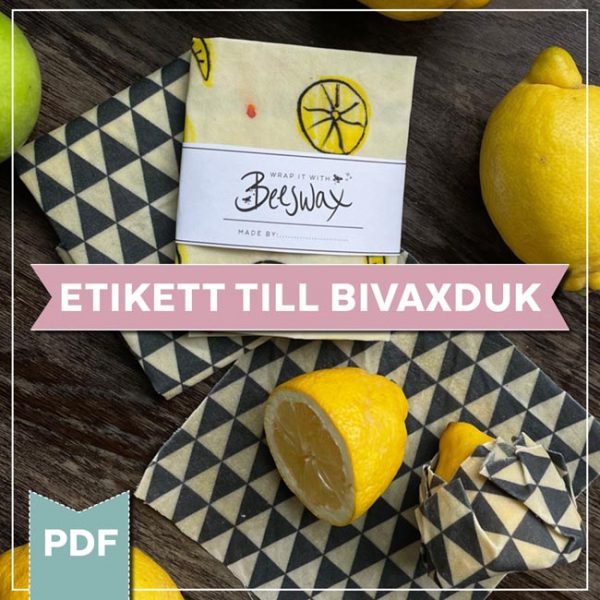 Beeswax- etiketter