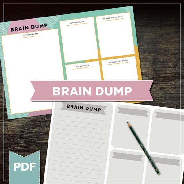 Brain dump