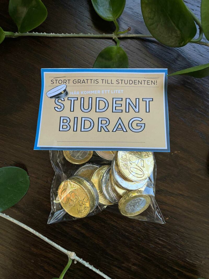 Present till student att skriva ut