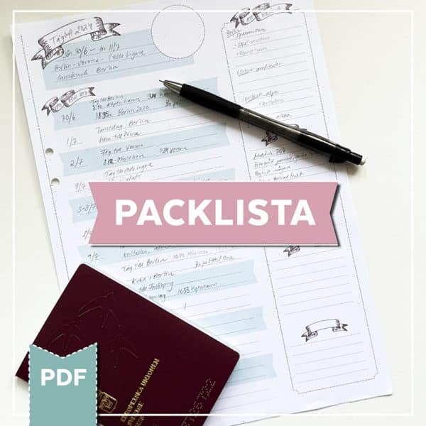 Packlista